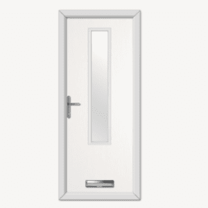 Abercorn White Composite Door