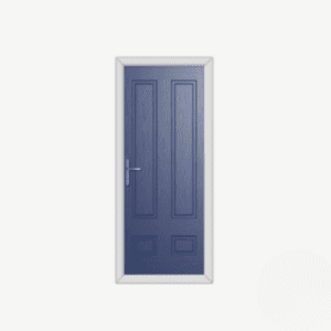 Aston Solid Blue Composite Door