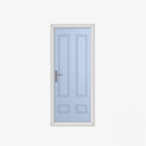 Aston Solid Duck Egg Blue Composite Door