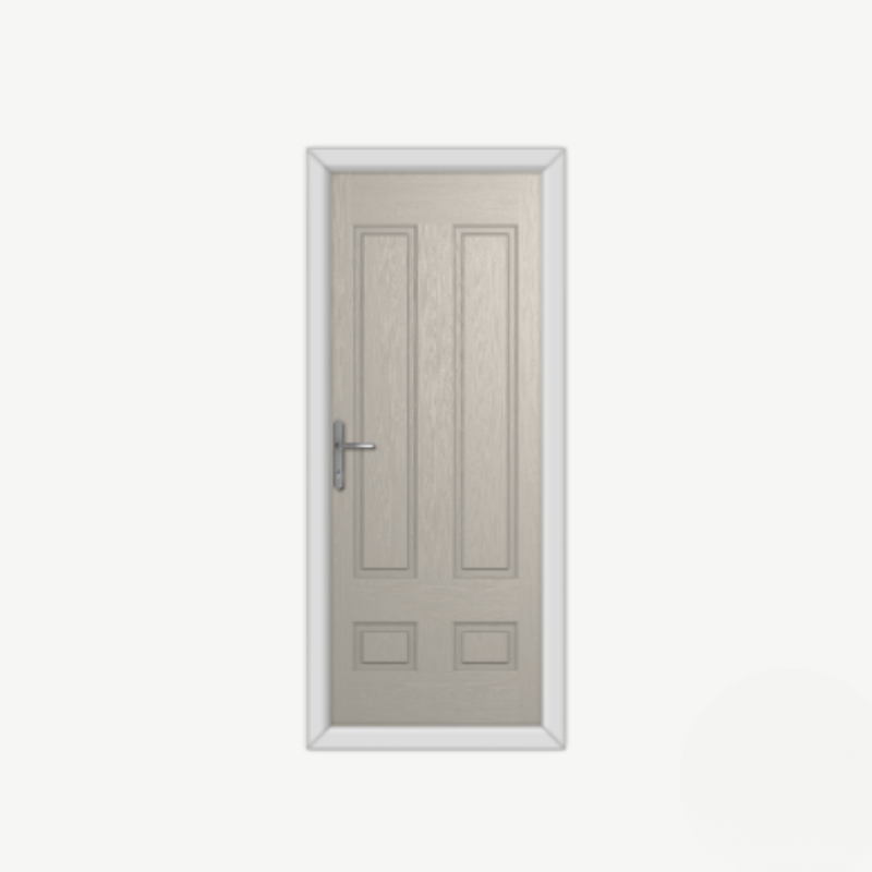 Aston Solid Pebble Composite Door