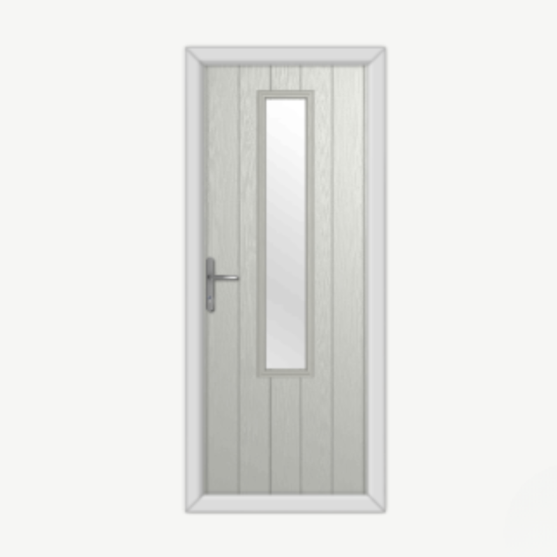 Abercorn Agate Grey Composite Door