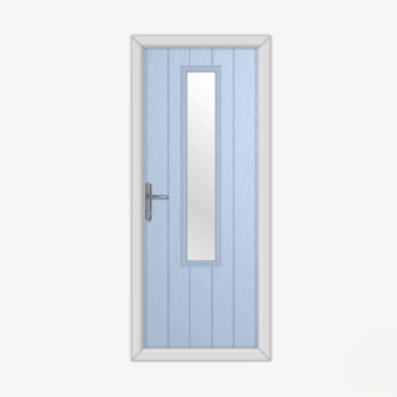 Abercorn Duck Egg Blue Composite Door