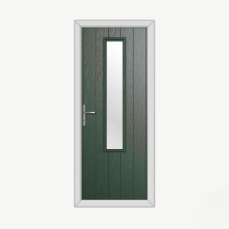 Abercorn Green Composite Door