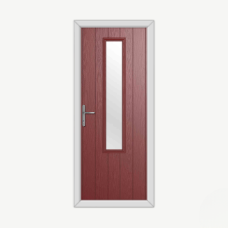 Abercorn Red Composite Door