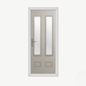 Aston Glazed 2 Pebble Composite Door