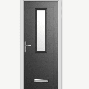 Westminster Black Composite Door