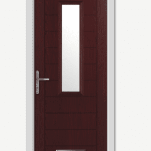 Westminster Burgundy Composite Door