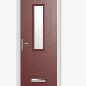 Westminster Red Composite Door