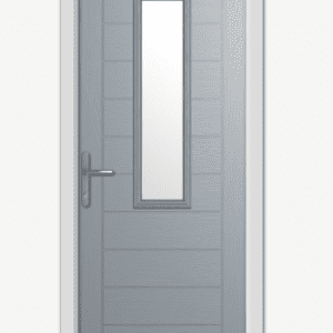 Westminster Silver Composite Door