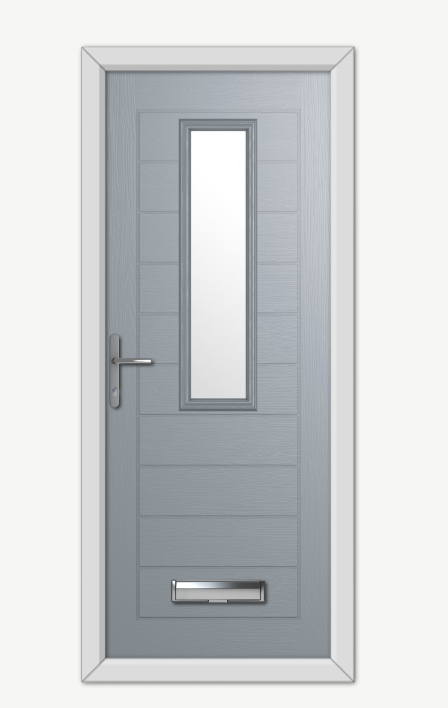 Westminster Silver Composite Door