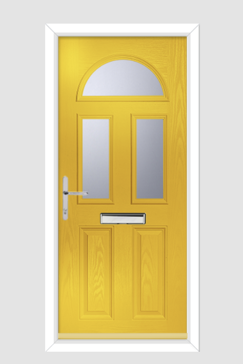 Winslow 3 Yellow Composite Door Build Your Own Door 5972